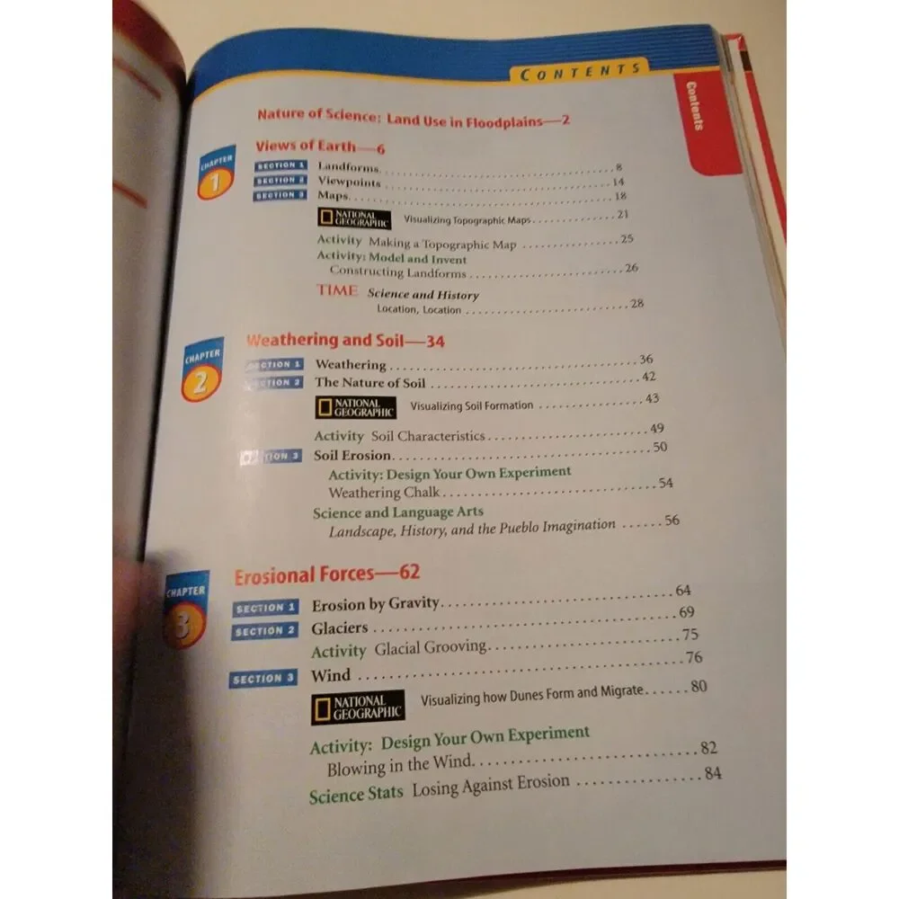 Glencoe Earth Iscience Modules: The Changing Surface of‎ Earth, Grade 6 Book